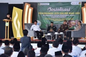 Sosialisasi Pencegahan Judi Online BAgi ASN.
